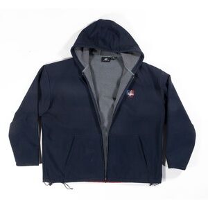 Men's Winter Jacket With Hood, Front Zipper